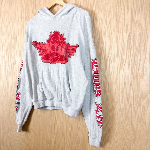 Boys Lie Thermal Angel Hoodie - Picture 3 of 7